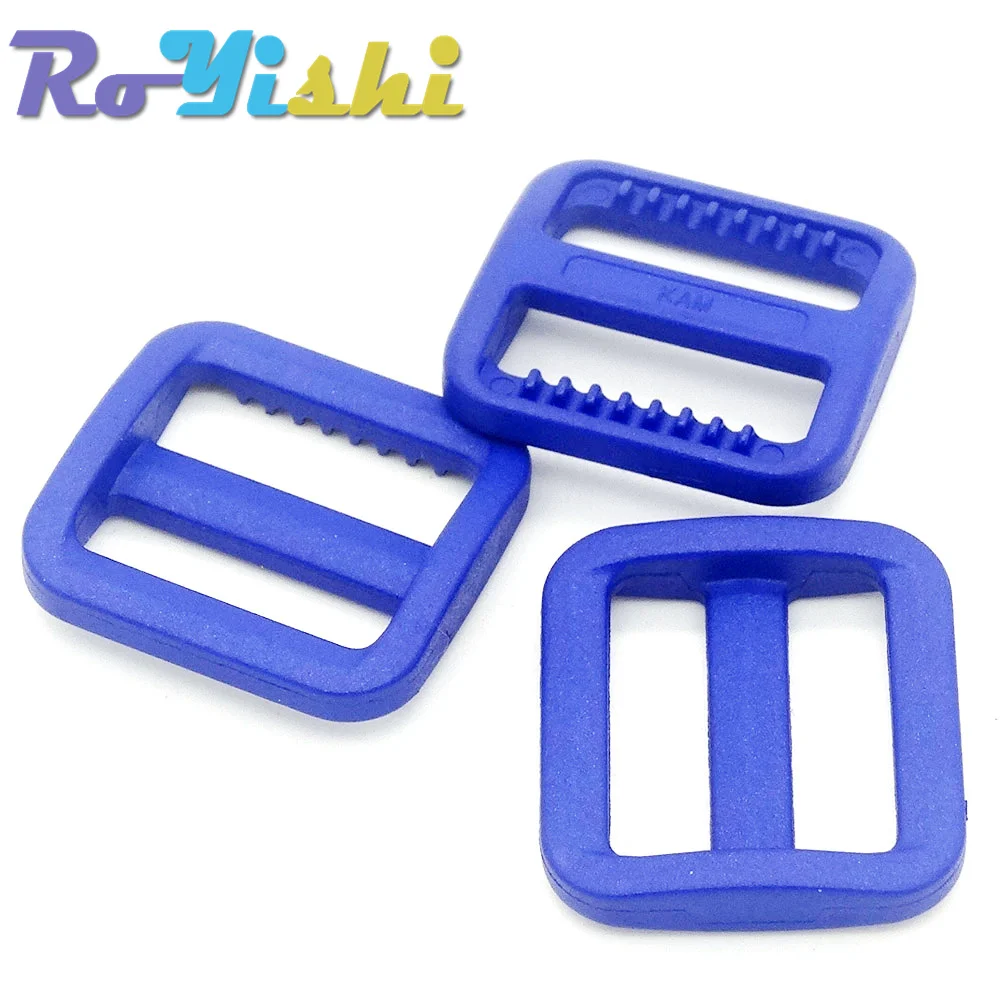 Hebilla ajustable para Collar de perro, arnés, correa de mochila, Triglides coloridos de 3/4 "(20mm), 12 unids/lote por paquete - imagen 3