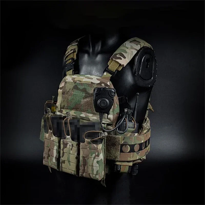 ERQYGRA-Chaleco con bolsa lateral para revista táctica V2, accesorios para sistema Molle de caza Airsoft, equipo de tiro CS para Paintball al aire libre - imagen 5