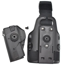 Funda de pierna táctica universal para Glock 17/19/M9/1911 Beretta