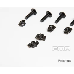 FMA – Tornillos riel casco caza juego pernos tuercas