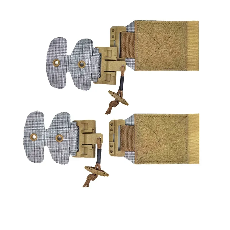 Kit de hebilla de liberación rápida táctico 3AC, chaleco Airsoft, Kit de hebilla de pared lateral, chaleco de engranaje, portador de placa, Cummerbund - imagen 2