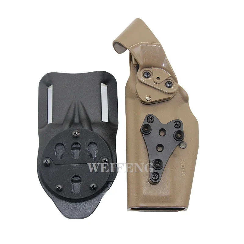 Kit de adaptador de suspensión de fundas universales tácticas para funda de pistola, bolsa para revistas, adaptador de desmontaje rápido, plataforma de cinturón de montaje - imagen 2