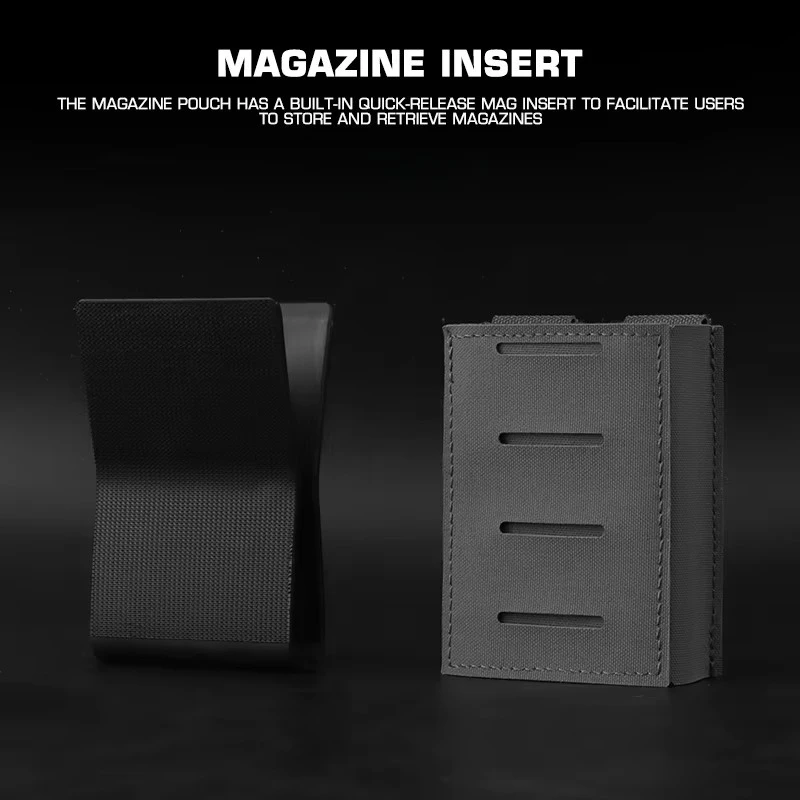 Paquete magnético MOLLE rápido de nailon PHC MK2 5,56, bolsa magnética para cinturón, portador de placa, accesorios de caza - imagen 2