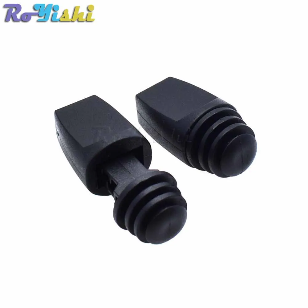 10 unids/pack Clip de cremallera hebilla tiradores de cremallera extremos de cuerda bloqueo negro para Paracord - imagen 5