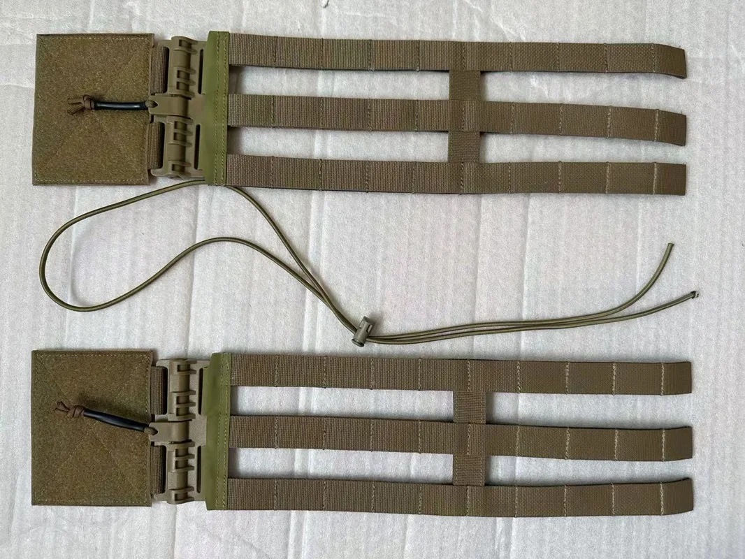 CB MC BK RG faja esquelética de 2 bandas con pegatina MOLLE chaleco táctico de liberación rápida - imagen 2