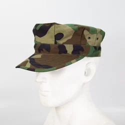 Gorra octogonal de camuflaje táctica de cuatro paquetes, sombrero de soldado pequeño para entrenamiento deportivo al aire libre