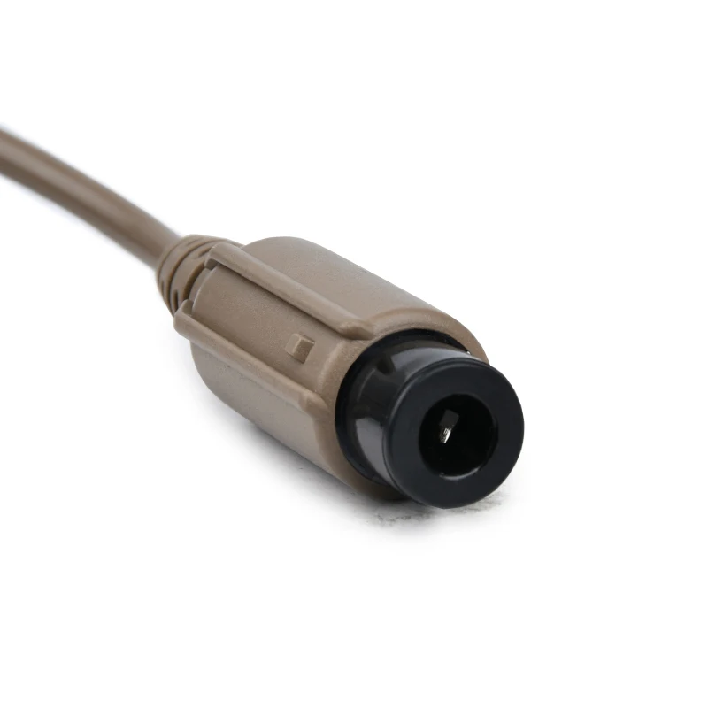 Adaptador RAC PTT versión militar WST TAC-SKY auriculares de caza Baofeng Kenwood 7,0mm enchufe accesorios de auriculares tácticos - imagen 4