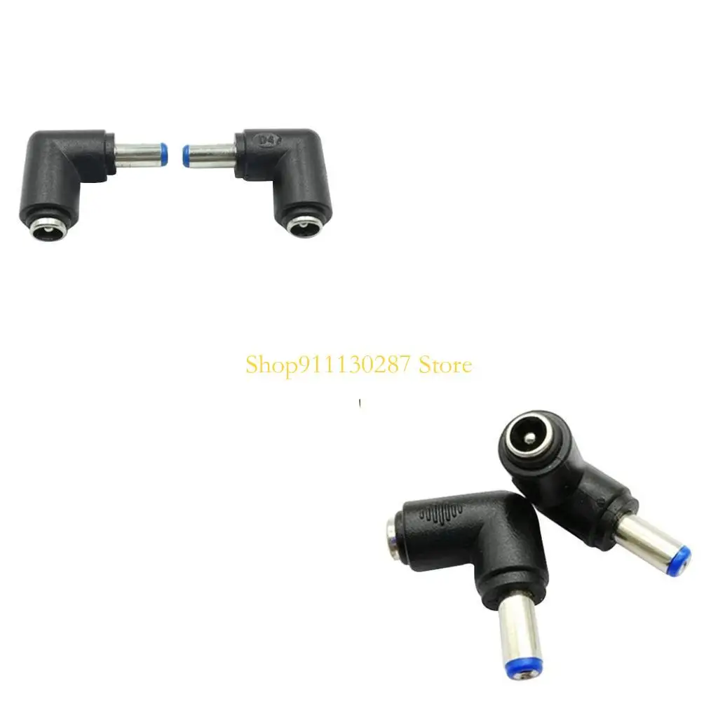 Adaptador corriente J1HC macho a 90 grados 55X 25 macho a 55CX21 adaptador ángulo recto