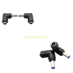 Adaptador corriente J1HC macho a 90 grados 55X 25 macho a 55CX21 adaptador ángulo recto