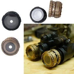 Tapa de lente de protección de Metal de aluminio, proceso CNC, protector de luz, diafragma ajustable de 1-23mm para visión nocturna NVG PVS31