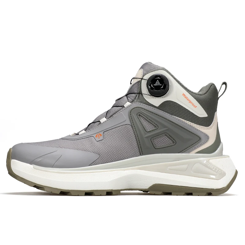 Zapatos de senderismo HUMTTO, botas de trekking para hombre, botas de caza impermeables, tobillo táctico de combate en el desierto, zapatillas de deporte cálidas para caminar y viajar - imagen 5