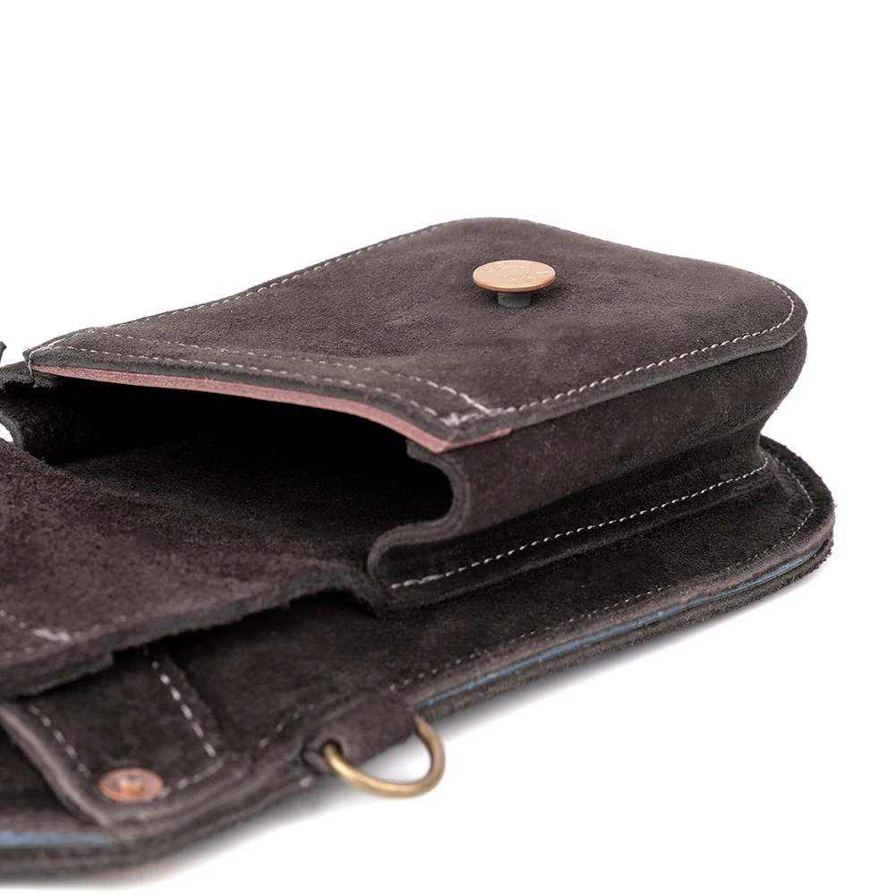 Carcaj de flecha de cuero de vaca, tiro con arco, cintura, bolsa de flecha inversa, objetivo de caza con arco de flecha de tiro de gran capacidad - imagen 5