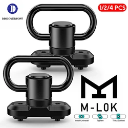 Adaptador giratorio QD M-LOK para eslinga de caza