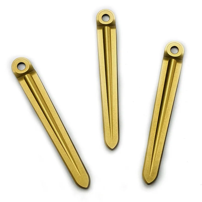 Cuchillo CNC de 6 colores, abrazadera trasera con Clip de bolsillo de titanio para cuchillos Chris Reeve grandes/pequeños, pieza de repuesto - imagen 4