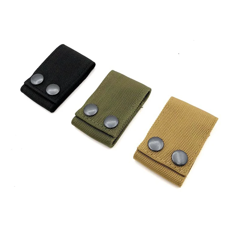 Funda con soporte para correa de esposas de liberación rápida, cierre de presión de seguridad doble para cinturón de servicio de hasta 2 pulgadas - imagen 5