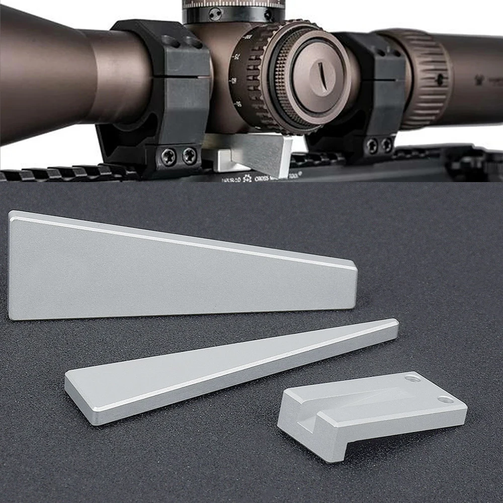 Nivelador Vertical óptico táctico de ajuste, Combo táctico de aluminio para Rifle de caza, herramientas de nivelación compatibles con riel Picatinny - imagen 3