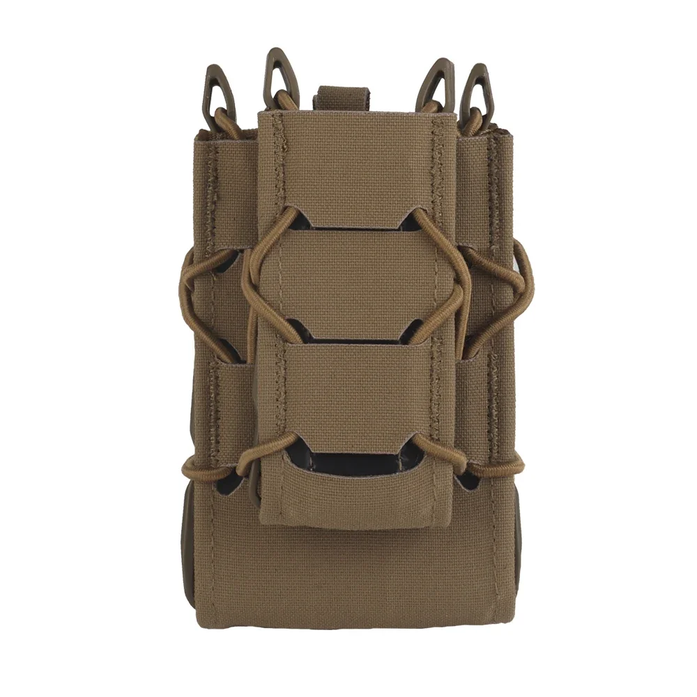 Bolsa táctica Tiger Mag V2, juego de bolsillo para revistas, Rifle de tiro CS, accesorios de caza, bolsa de munición Molle - imagen 3