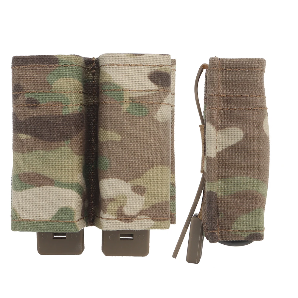 Nueva bolsa CS Hunting FAST 9MM doble para revistas, bolsa táctica MOLLE Mag con inserto Kydex de liberación rápida para GLOCK M9 P226 HK USP - imagen 2
