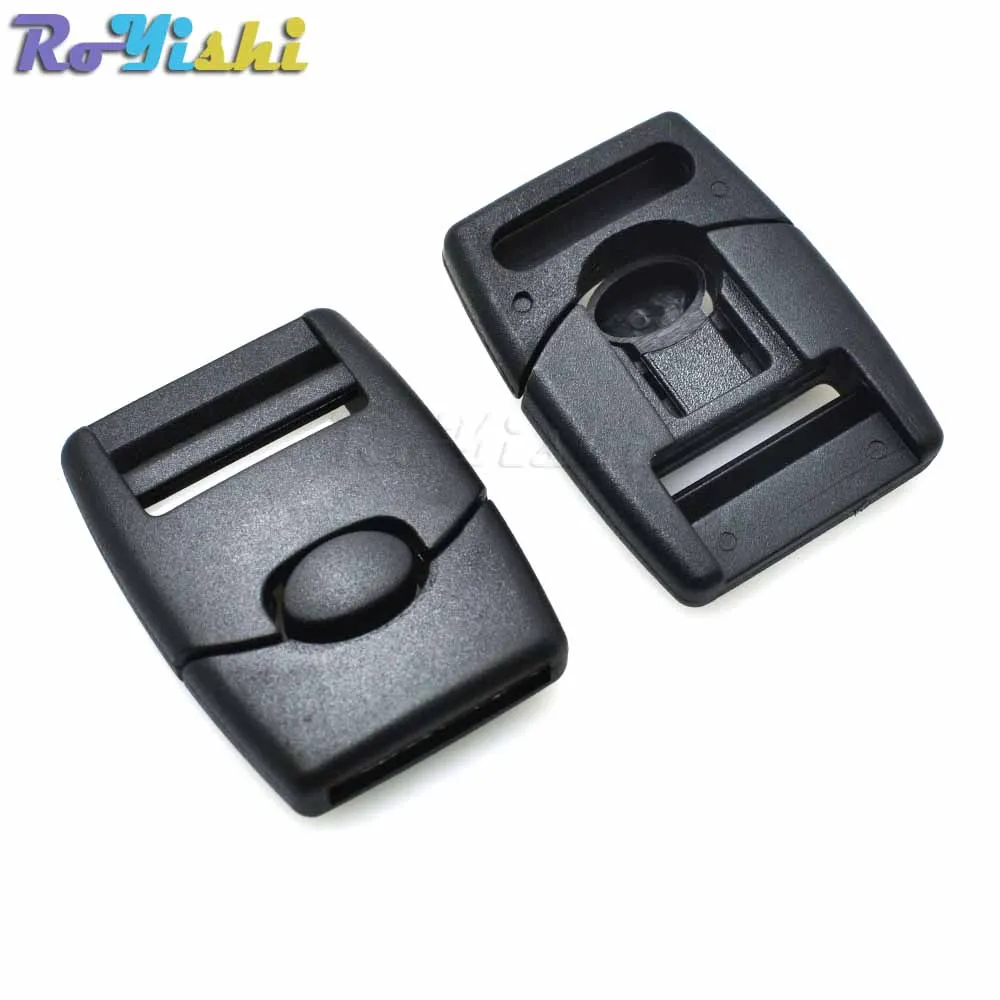 2 unids/pack 3/4 "(20mm) correas hebilla de liberación central de plástico para bolsos correas de mochila cinturones - imagen 5