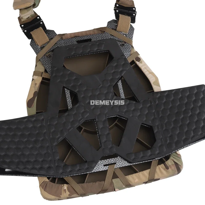 Portaplacas táctico MOLLE – Chaleco para Airsoft, Caza y Combate - imagen 3