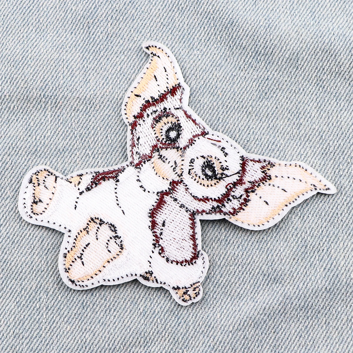 AD2863 parches bordados de monstruo de película para ropa, rayas de Halloween, parches para planchar en la ropa, insignias DIY en la mochila - imagen 5