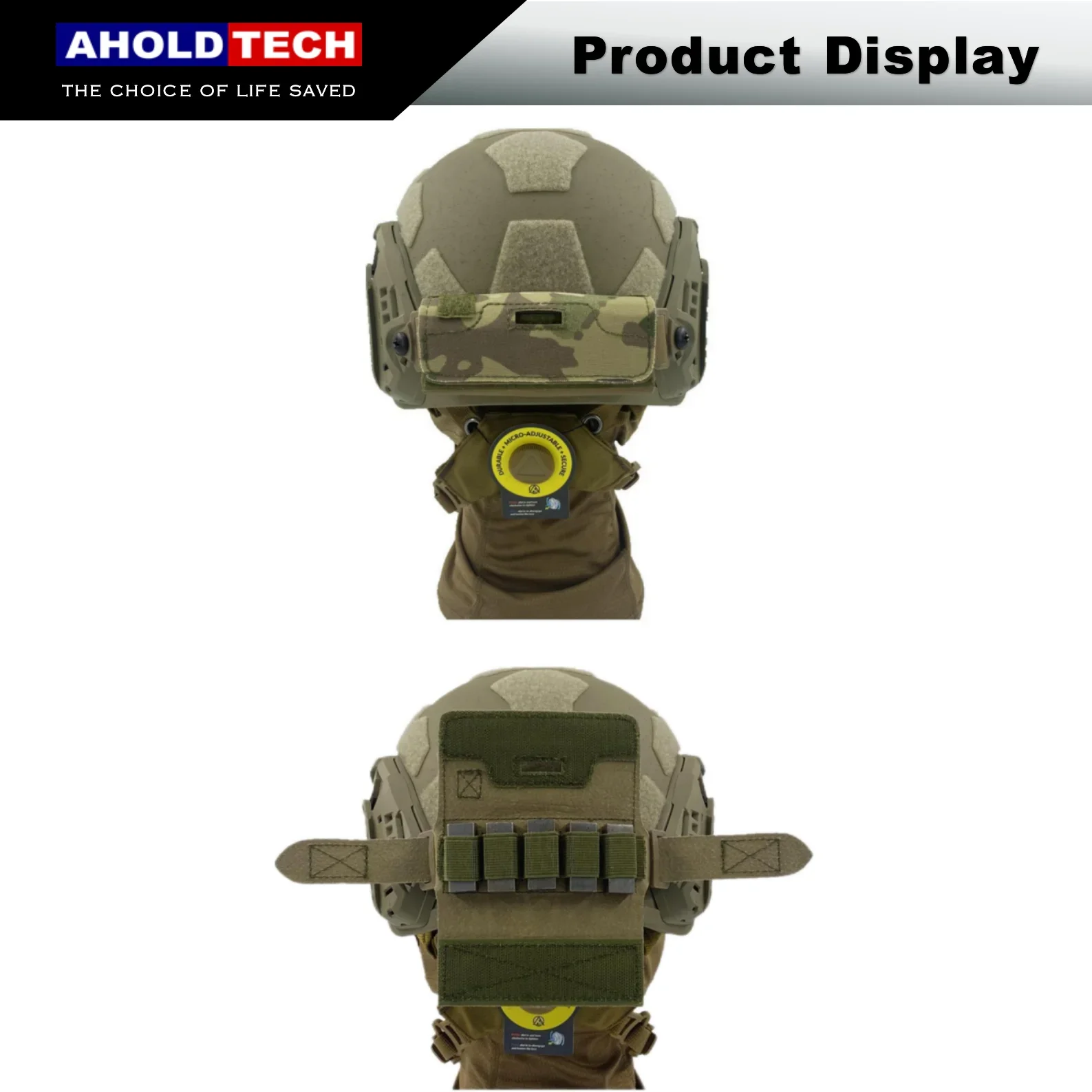 Bolsa de peso de contrapeso Aholdtech, bolsa de contrapeso de batería NVG con cinco bloques de contador para casco FAST MICH - imagen 5