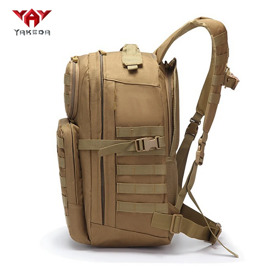 YAKEDA Mochila para deportes al aire libre, bolsa de senderismo para hombres y mujeres, multifuncional, resistente al desgaste, transpirable, gran capacidad - imagen 4