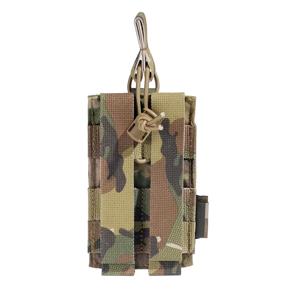 Bolsa táctica Molle, bolsa individual para revistas, bolsas magnéticas de doble capa, soporte Universal para cartuchos para M4 M14 M16 AK AR - imagen 4