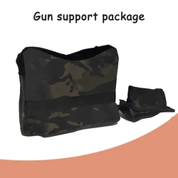 Rifle de francotirador táctico militar, bolsas de descanso delantero y trasero, estante para objetivo de tiro, soporte para Rifle, bolsa de arena, accesorios de caza