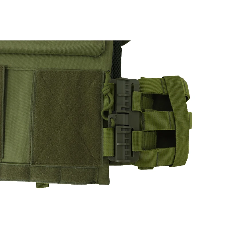 Conjunto de hebilla de chaleco de desmontaje rápido táctico militar JPC CPC NCP XPC 6094 420 accesorios de chaleco kit de sistema de liberación rápida - imagen 5