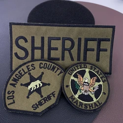 Parche Sheriff Low Morale bordado – Velcro USA