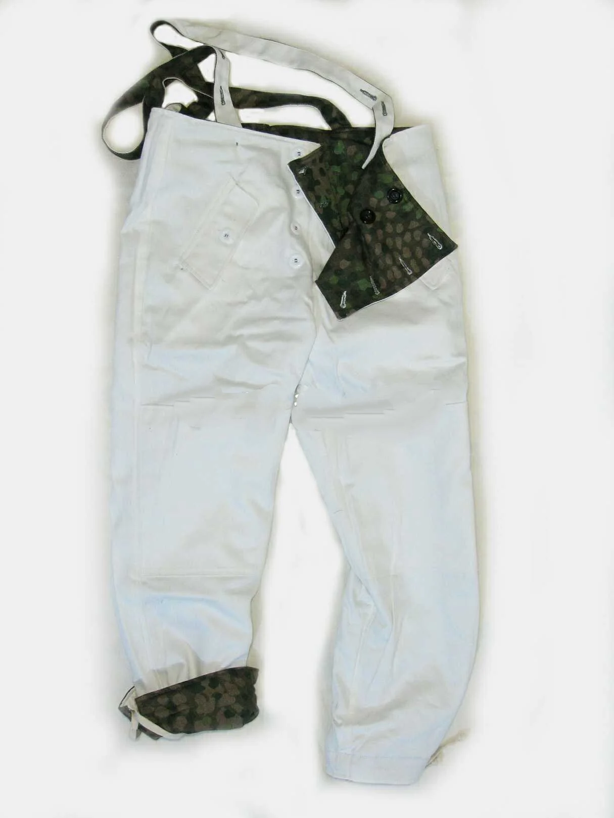 Pantalones de algodón de doble cara de camuflaje de guisante alemán Pantalones de algodón de camuflaje Dot44 - imagen 2