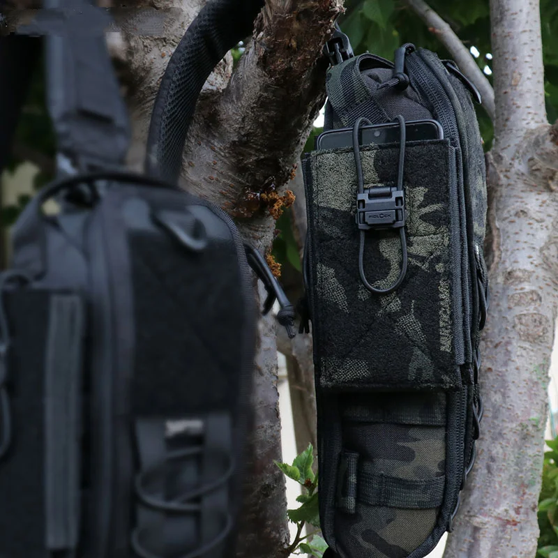 Funda de teléfono resistente a caídas para viajero táctico, resistente al desgaste, accesorios de mochila antiarañazos, bolsa adicional - imagen 3