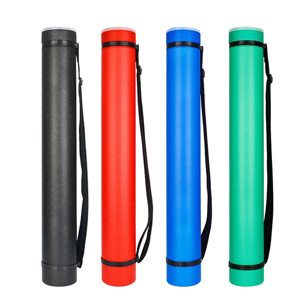 Adjustable Telescopic Archery Arrow Quiver Tube Shoulder Holder Shoulder Strap Carrier Case Outdoor Target Shooting