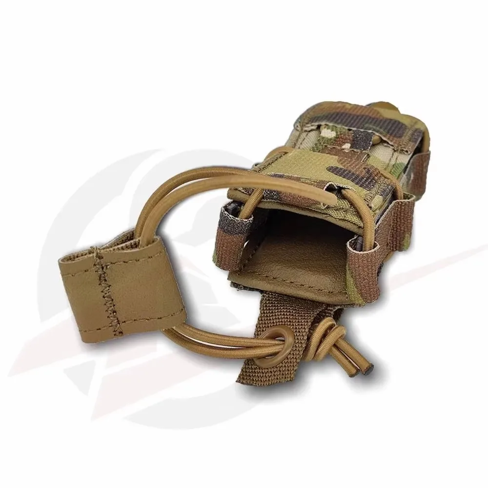 Funda táctica TYR 9mm Multicam MOLLE para cargador y munición - imagen 3