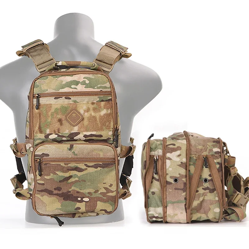 Emersongear-Bolso táctico D3 multiusos, mochila de hombro para exteriores, portador de hidratación, senderismo, Camping, caza, nailon EM9324