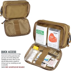 Bolsa táctica MOLLE de cintura EDC multiusos