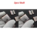 2pcs Skull