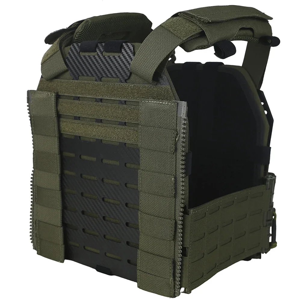 SINAIRSOFT-Chaleco duro o táctico, portador de placa de caza al aire libre, chaleco protector ajustable, equipo de combate Airsoft - imagen 4