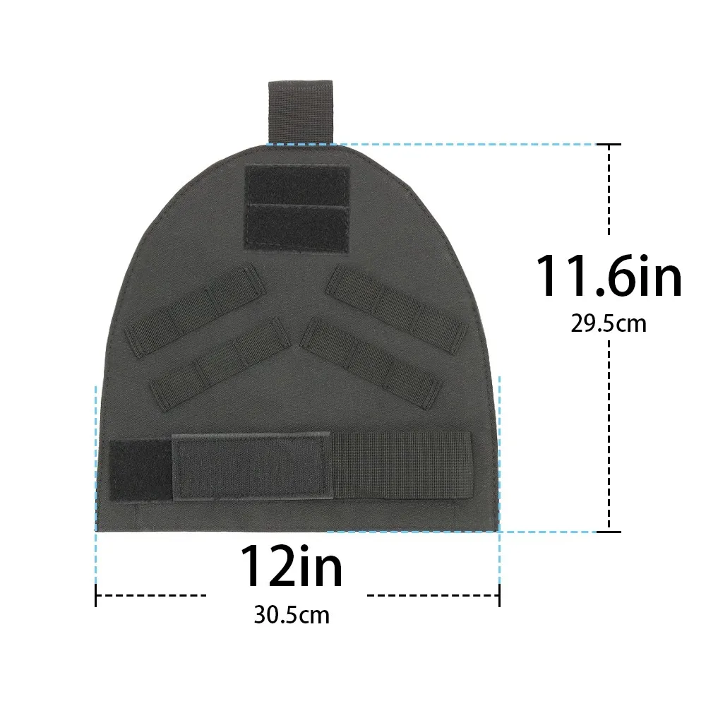 Conjunto de chaleco de tres piezas con protección de hombros y entrepierna, chaleco táctico para exteriores 6094 - imagen 4