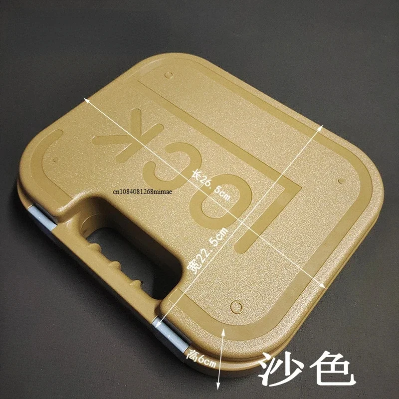 Caja de transporte de seguridad para pistola Glock ABS táctico, Maleta para pistola Kublai, accesorios para pistola, estuche rígido de almacenamiento de seguridad para herramienta de caza - imagen 5