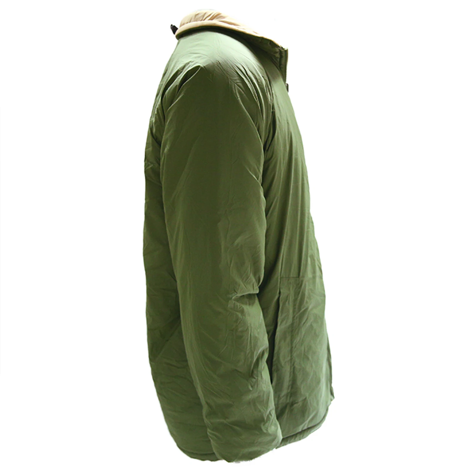 Chaqueta térmica Reversible del ejército británico, abrigo de entrenamiento al aire libre, abrigo cálido y ligero de la guerra del Gulf - imagen 3