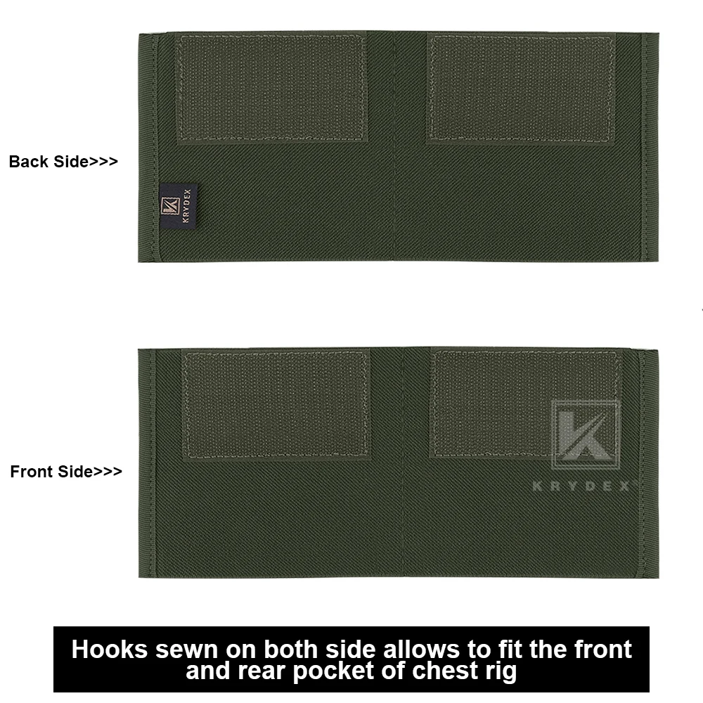 KRYDEX-bolsa táctica para cargador doble, inserto elástico de 7,62mm, soporte HK Mag para MK3 MK4, aparejo de pecho, accesorios de caza - imagen 3