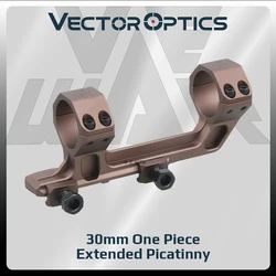 Montaje táctico 20MOA elevador 30mm para riel Picatinny