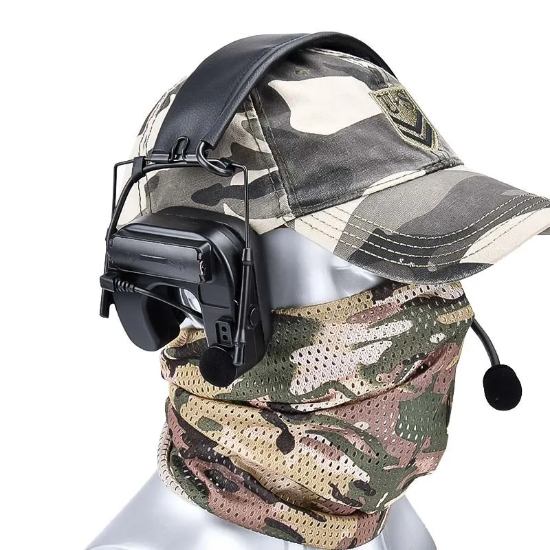 WADSN-auriculares tácticos C4U COMTA IV, cascos antiruido para comunicación de batalla al aire libre, catéter de vacío - imagen 5