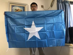 Bandera de Somalia poliéster colgante para interior y exterior