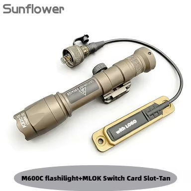 SF Linterna Táctica LED para Rifle, Interruptor Remoto Presión CNC - imagen 4