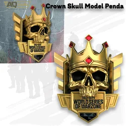 Colgante corona cráneo MW2 Call of Duty Black Ops 6 - Diseño táctico