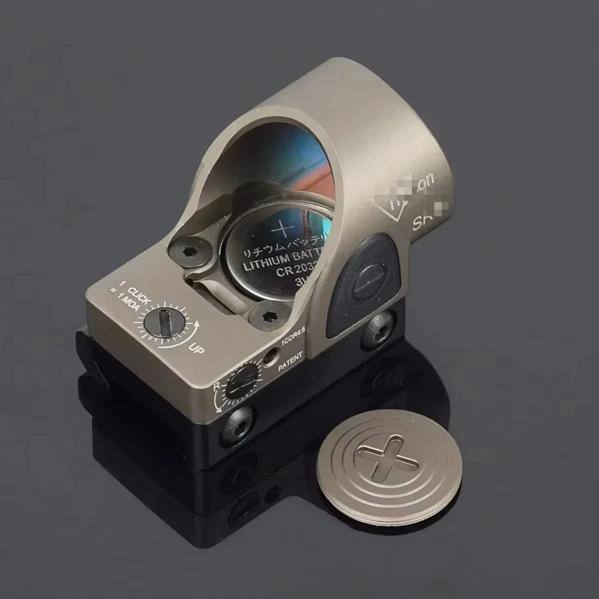 Mira telescópica táctica de punto rojo, óptica RM SR MR, colimador apto para riel de 20mm, mira para Rifle RMT para caza - imagen 5