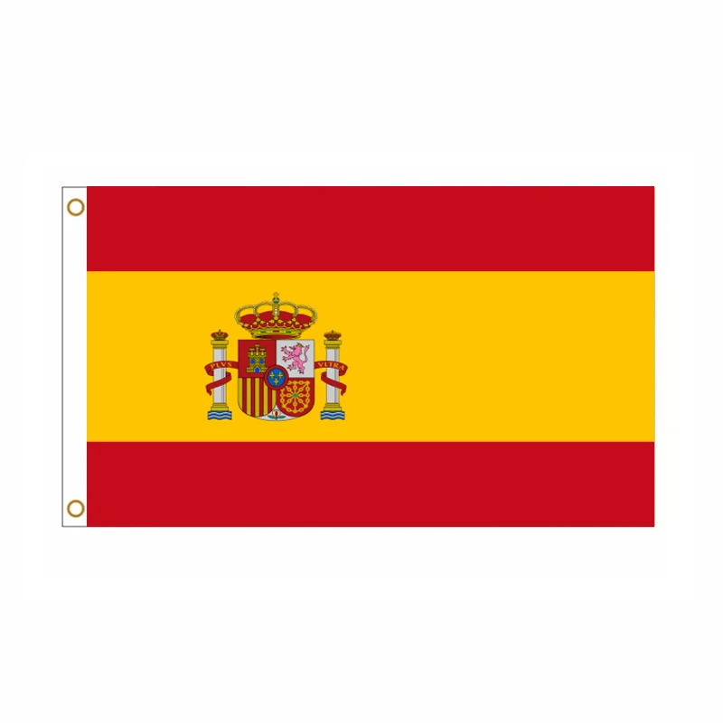 5 unids/lote bandera del Reino de España 90x150cm bandera nacional de España 90x150cm al por mayor - imagen 2